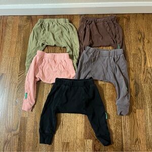 Parade baby toddler cotton harem pants lot of 5 size 12-18 months